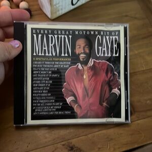 Marvin Gaye CD Every Great Motown Hit of Marvin Gaye